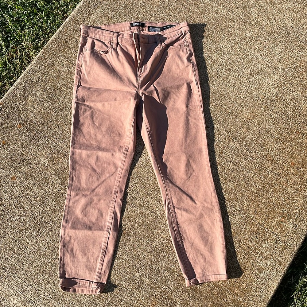 52% cotton Buffalo David Bitton Havana High-Rise Soft Stretch Ankle Skinny